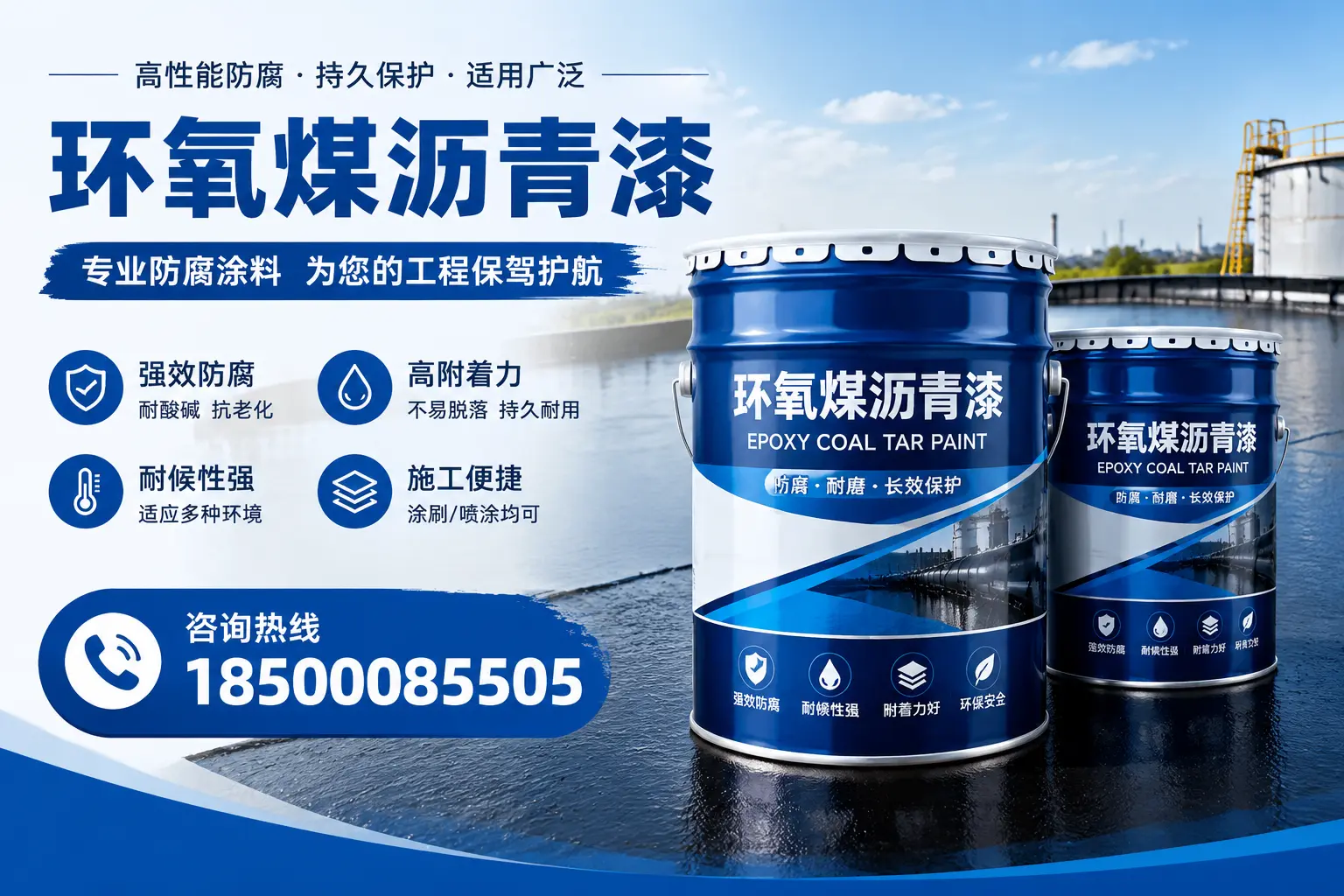 环氧煤沥青漆与其他漆类的比较，湛江用户的选择依据